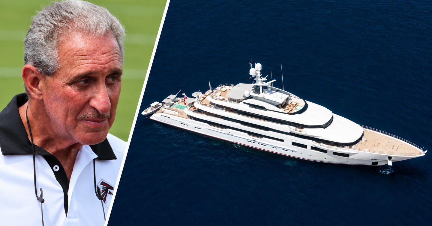 Arthur Blank and superyacht DreAMBoat 
