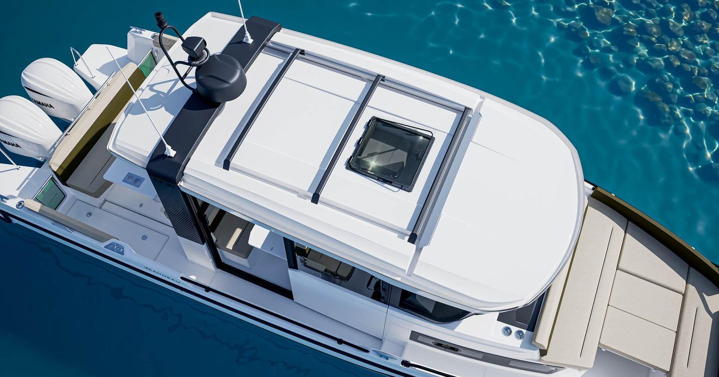Rendering of Jeanneau EX 34 Cabin boat 