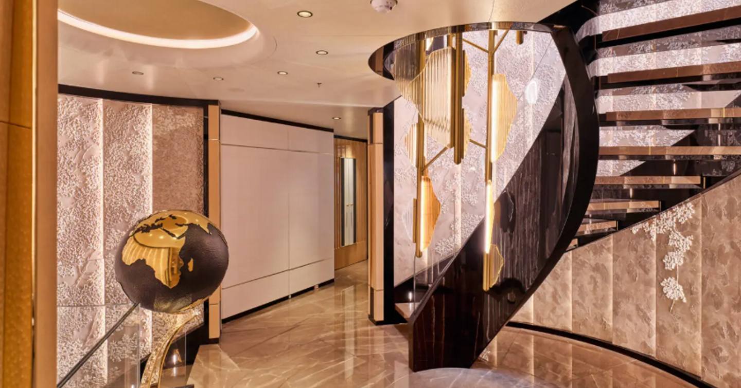 Art pieces and contemporary designs adorn the interiors of MALIA.