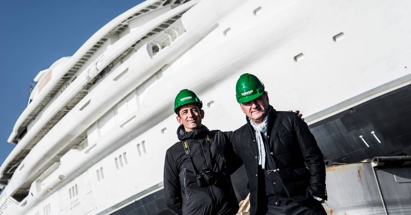 motor yacht Energy launch Espen Onio