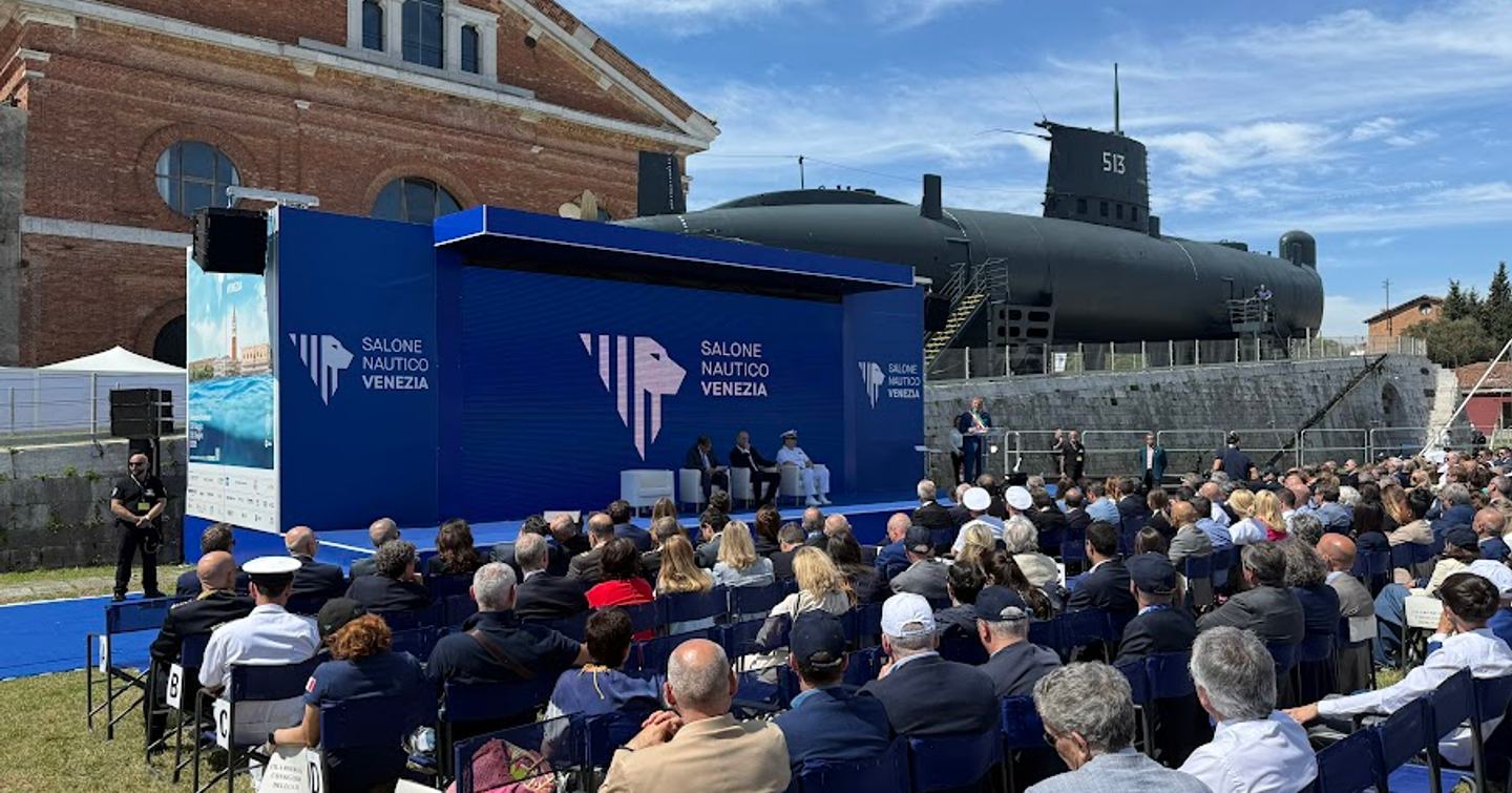 Official opening conference at Venice Boat Show 2025