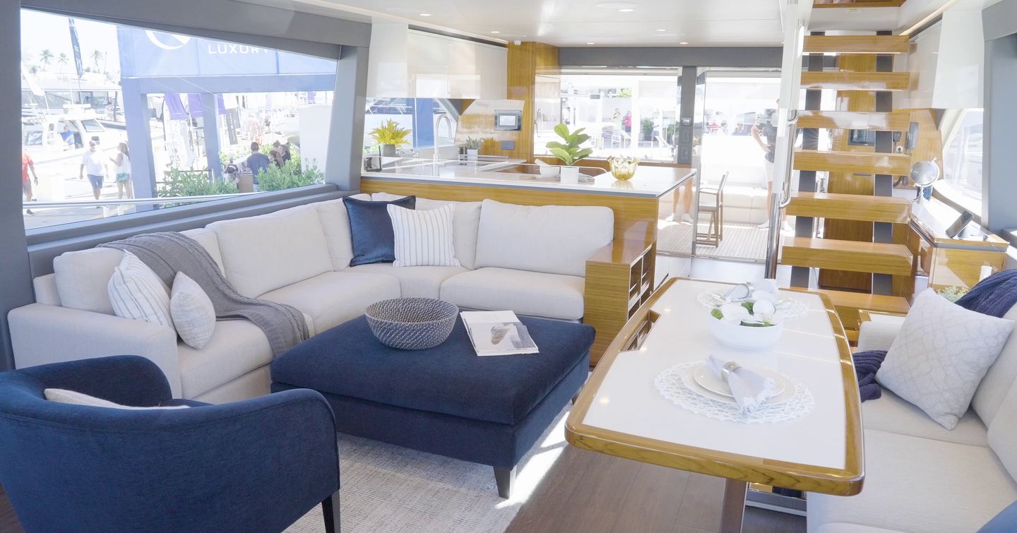 Riviera-78-Motor-Yacht-Enclosed-Bridge-Deck-Review-saloon