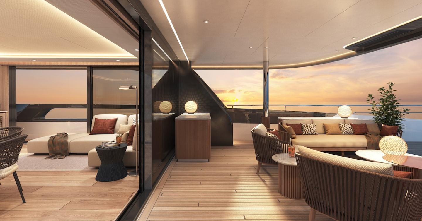 Project Samba's design showcases free-flowing interior and exterior spaces