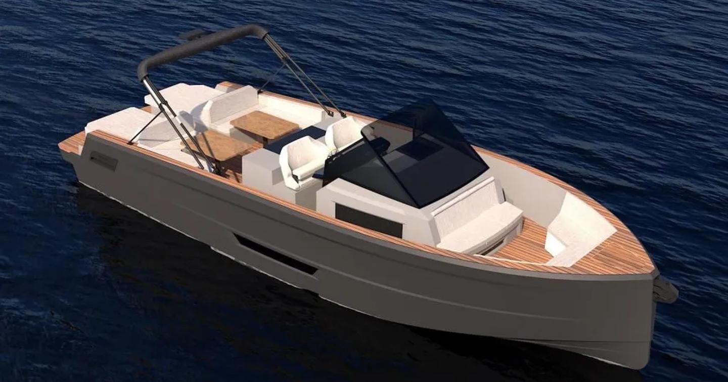 Rendering of Maxim Yachts MAX39 Comfort boat 