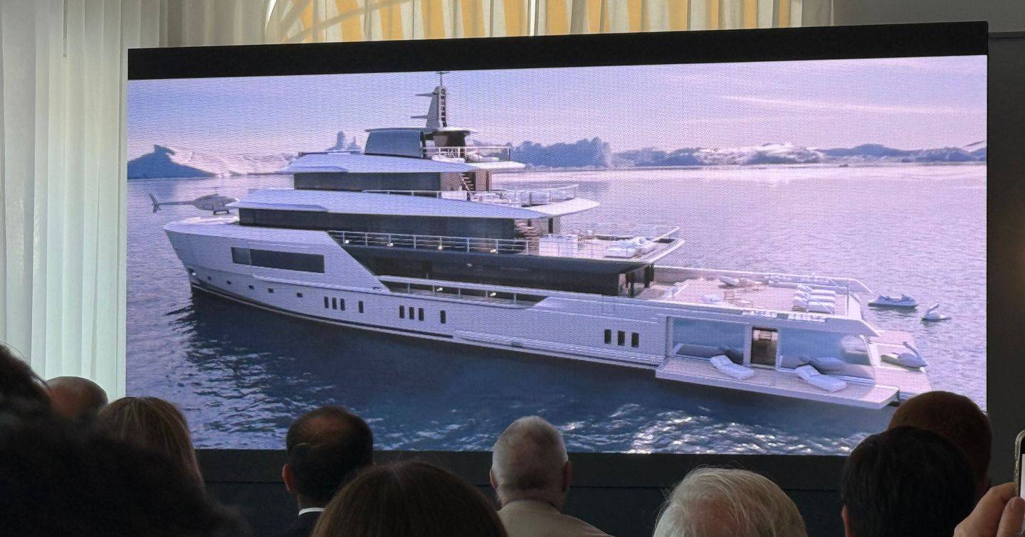 Rendering of Sanlorenzo 1150EXP explorer yacht