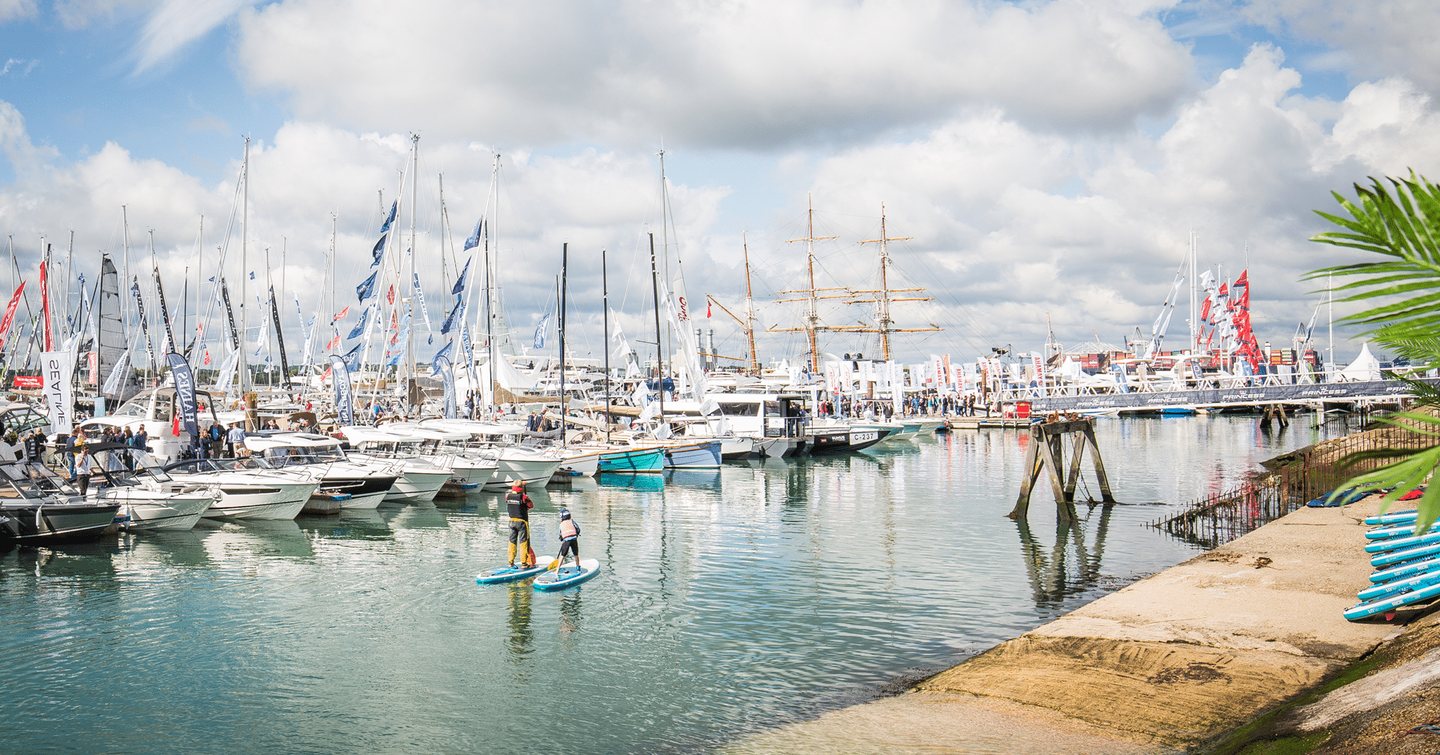 The Boat Show has berths for 300 vessels.