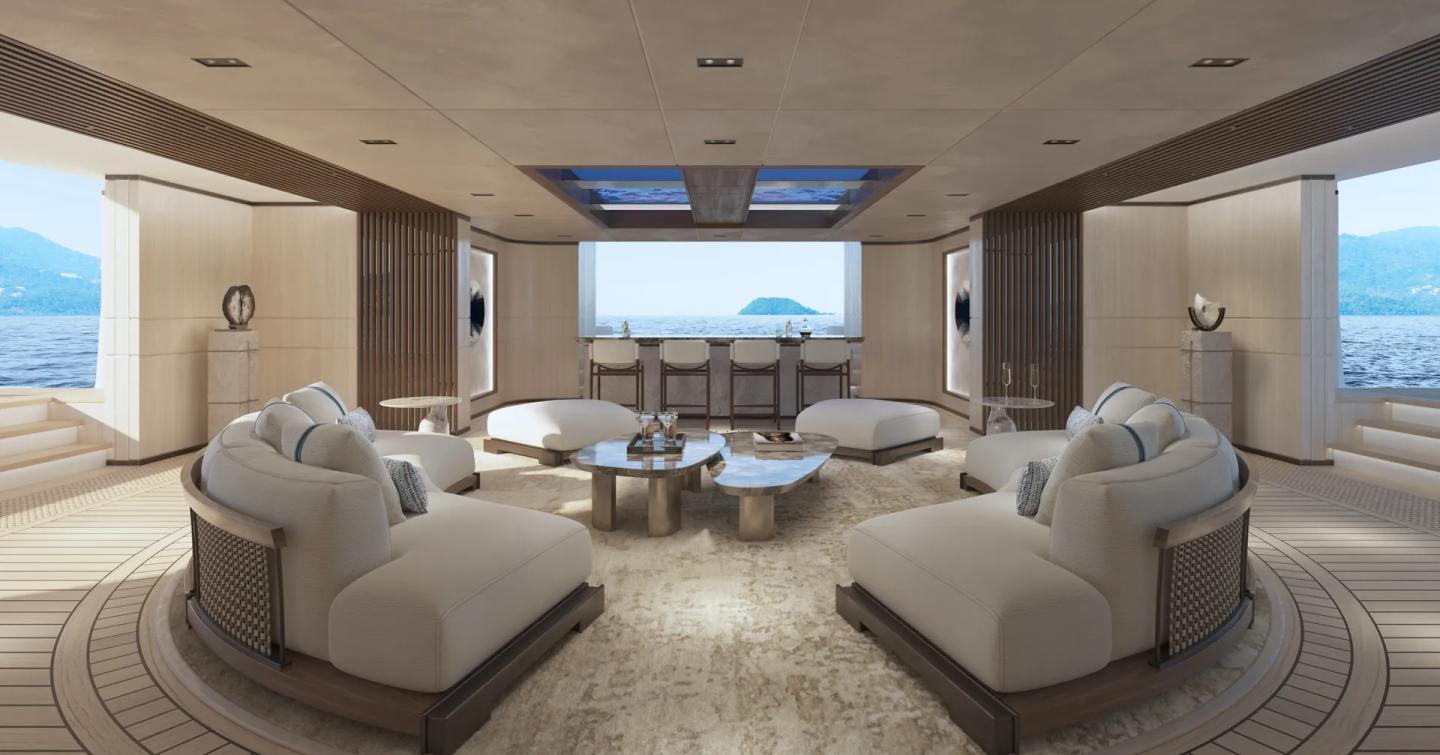 Rendering of Amels 80 beach club