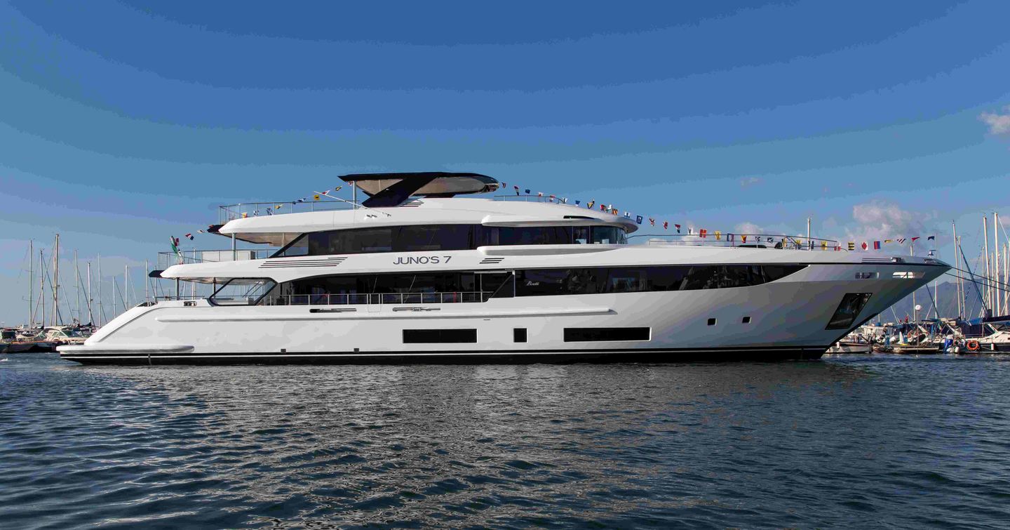 Motor yacht Juno's 7 at launch