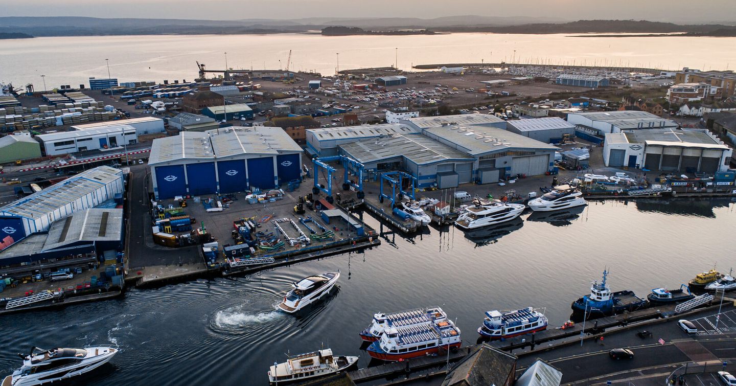 Sunseeker Poole Shipyard