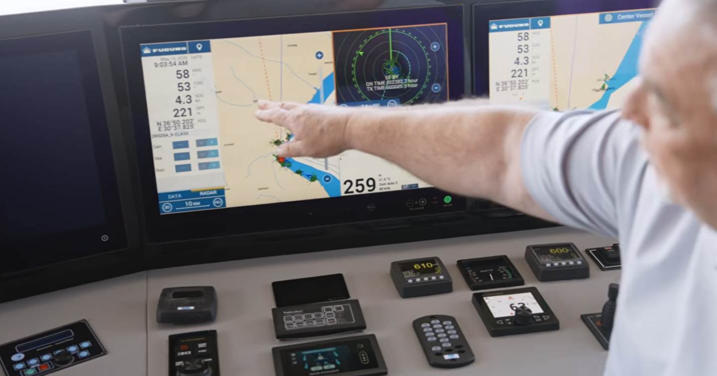  Alexei explains the speed and range of the Bering 88 yacht  