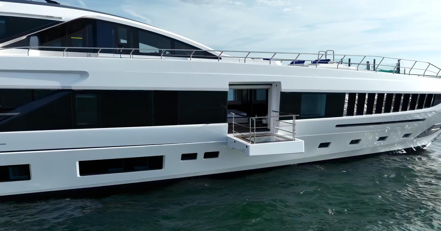 Mangusta-GranSport-54-Review-owner-cabin-balcony