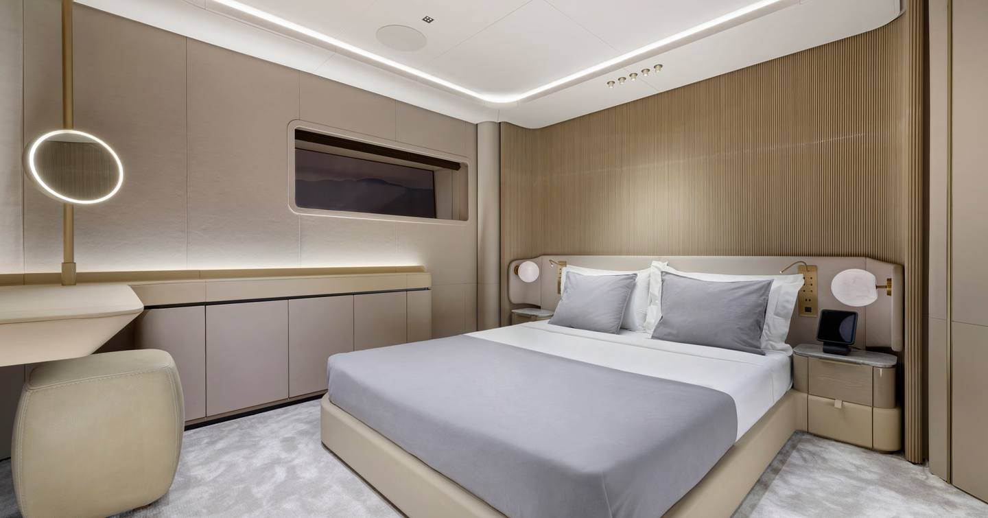 Alia Superyacht Ximena VIP cabin 