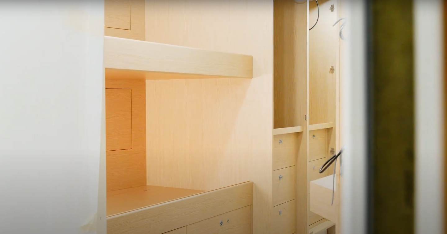 Cabinets being built onboard Project Thunderball