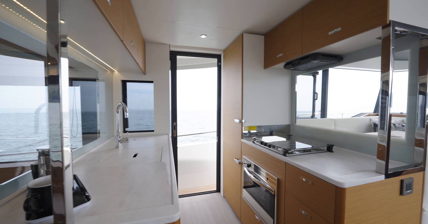 Beneteau-Swift-Trawler-54-Review-galley-side-door
