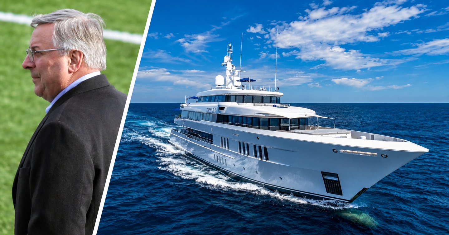 Terry Pegula and superyacht Top Five II