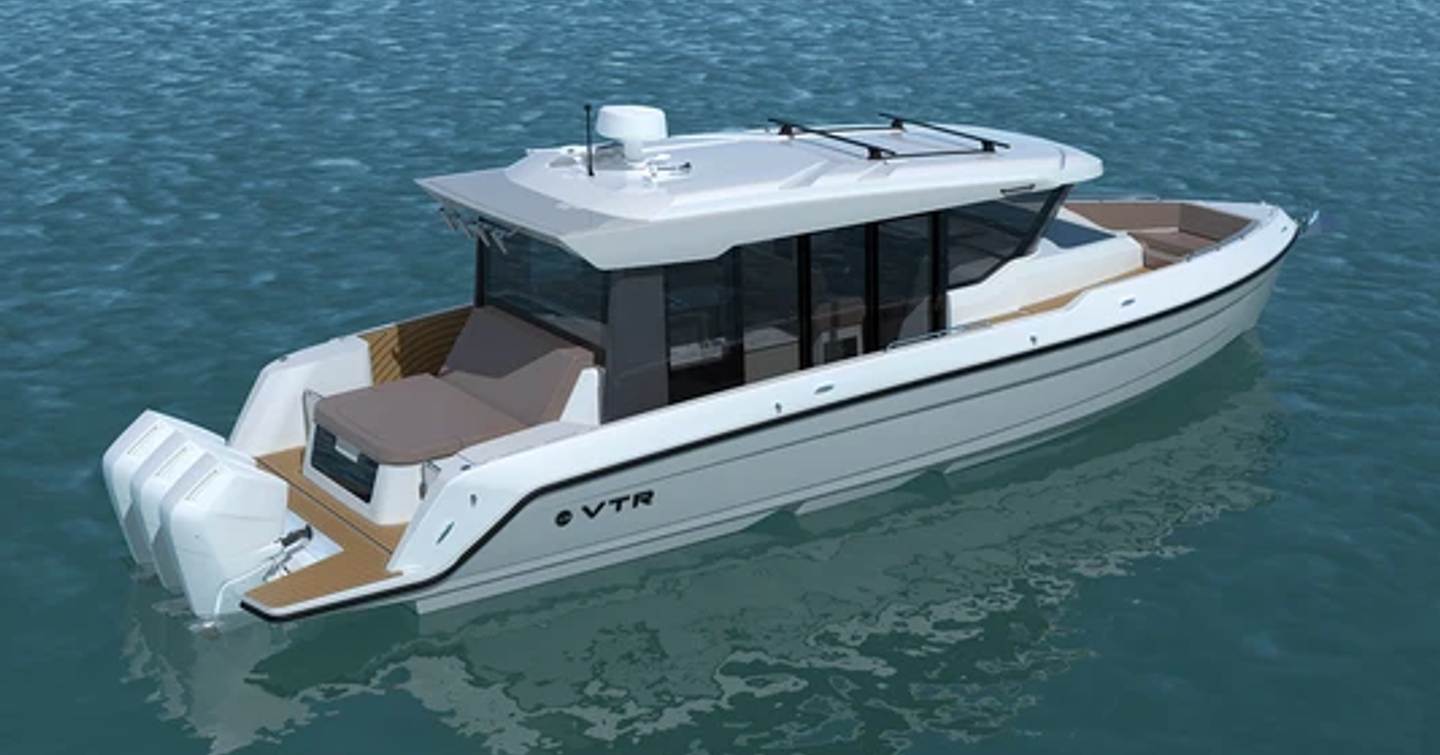 Rendering of Cruisers Yachts 45 VTR EC boat 