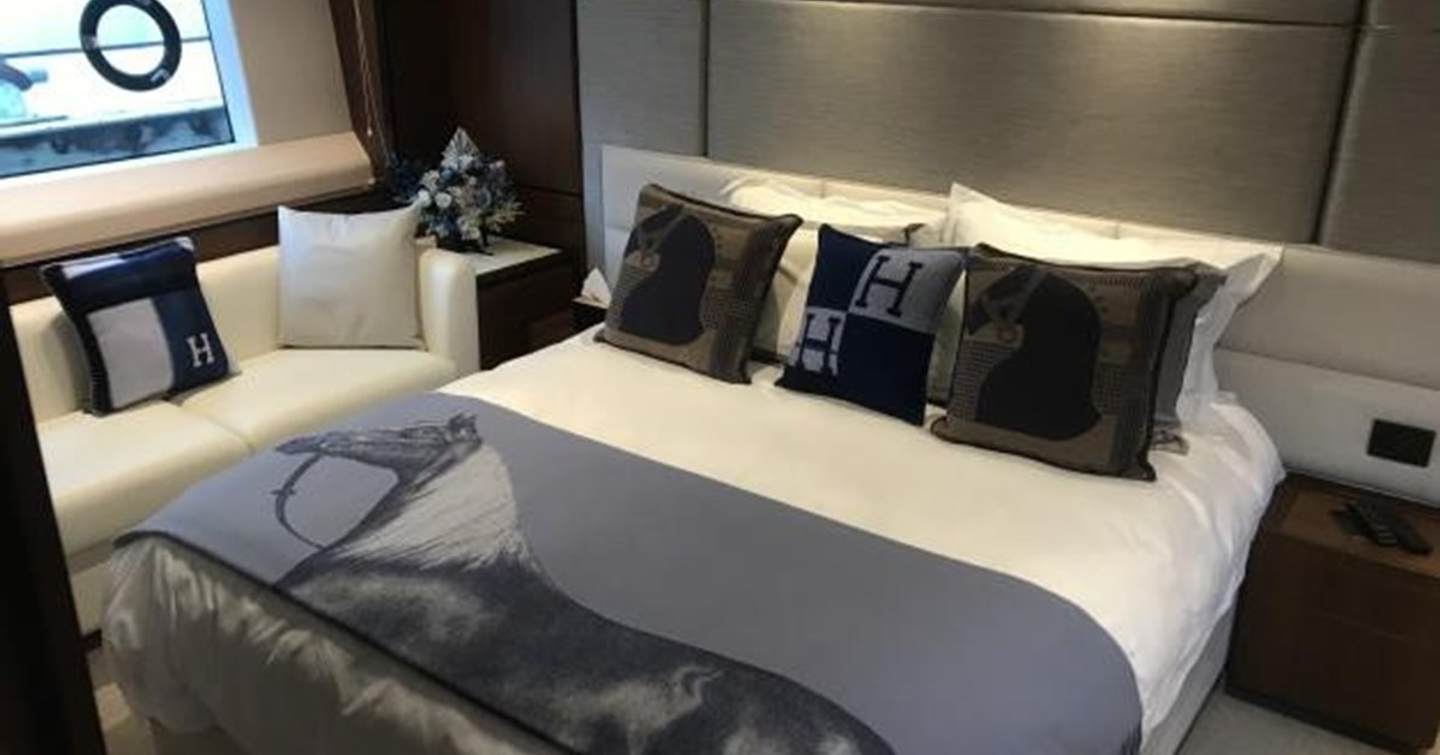 Motor Yacht Andaman Princess master cabin