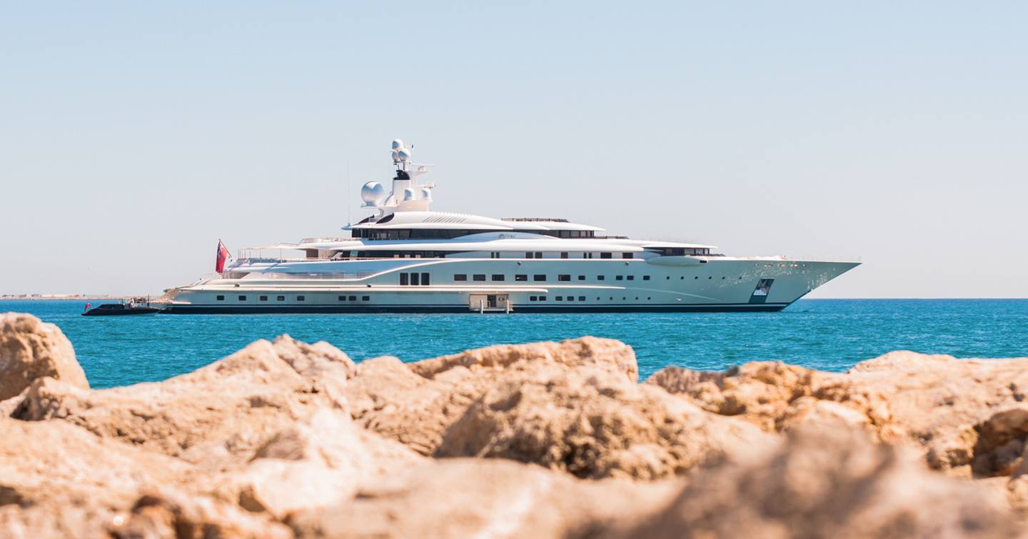 Pelorus megayacht built by Lurssen