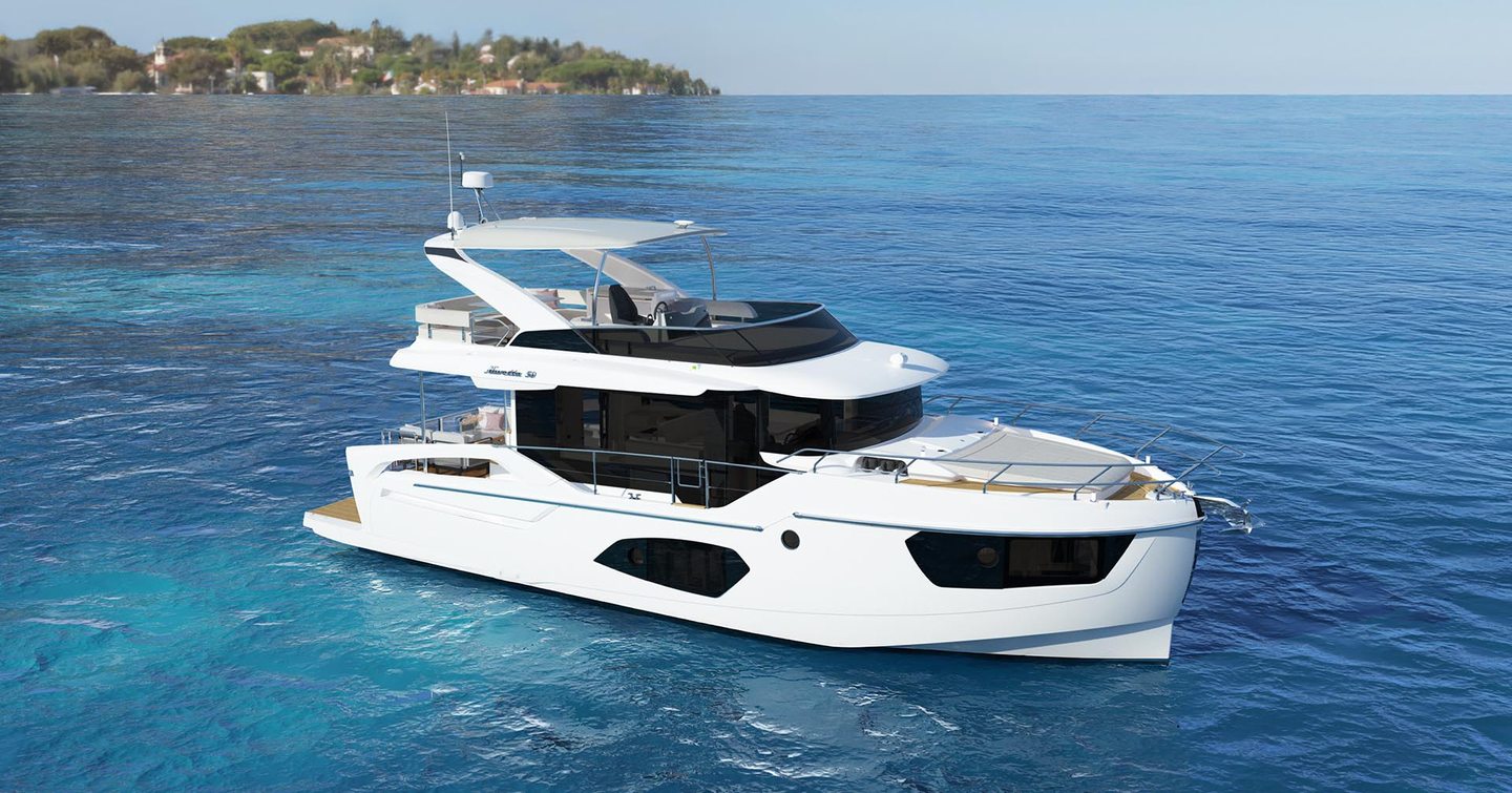 Absolute Navetta 50 boat rendering