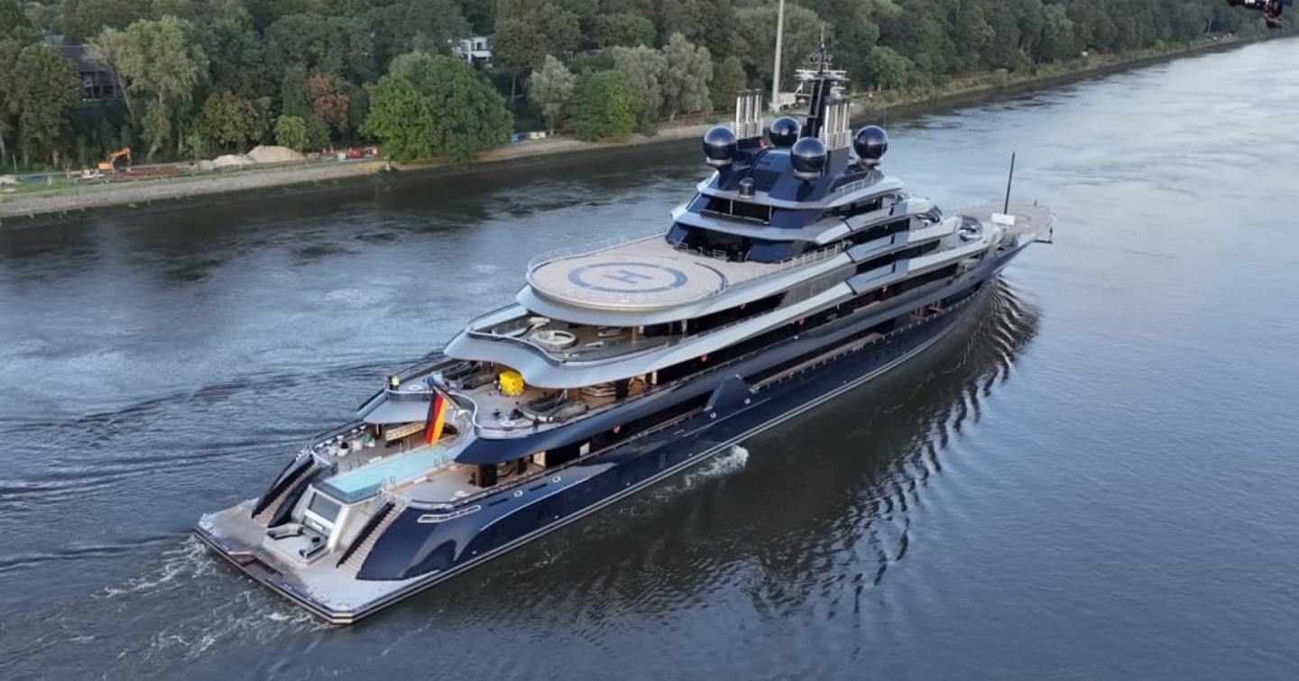 Luminance, the 139m superyacht by Lürssen