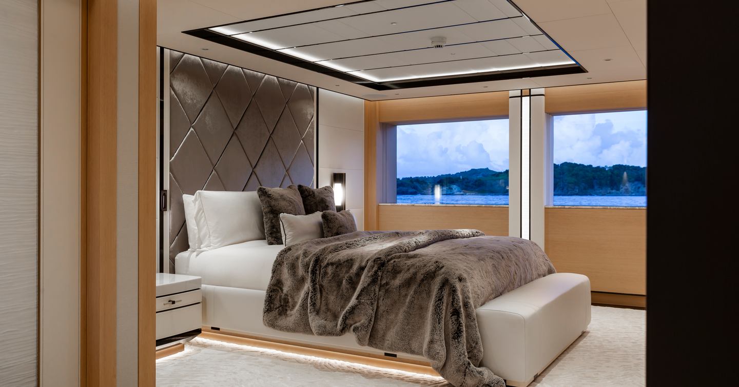 Superyacht Asia's VIP bedroom