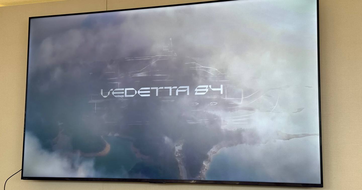 Presentation of Absolute Vedetta 84 yacht at Cannes 2026