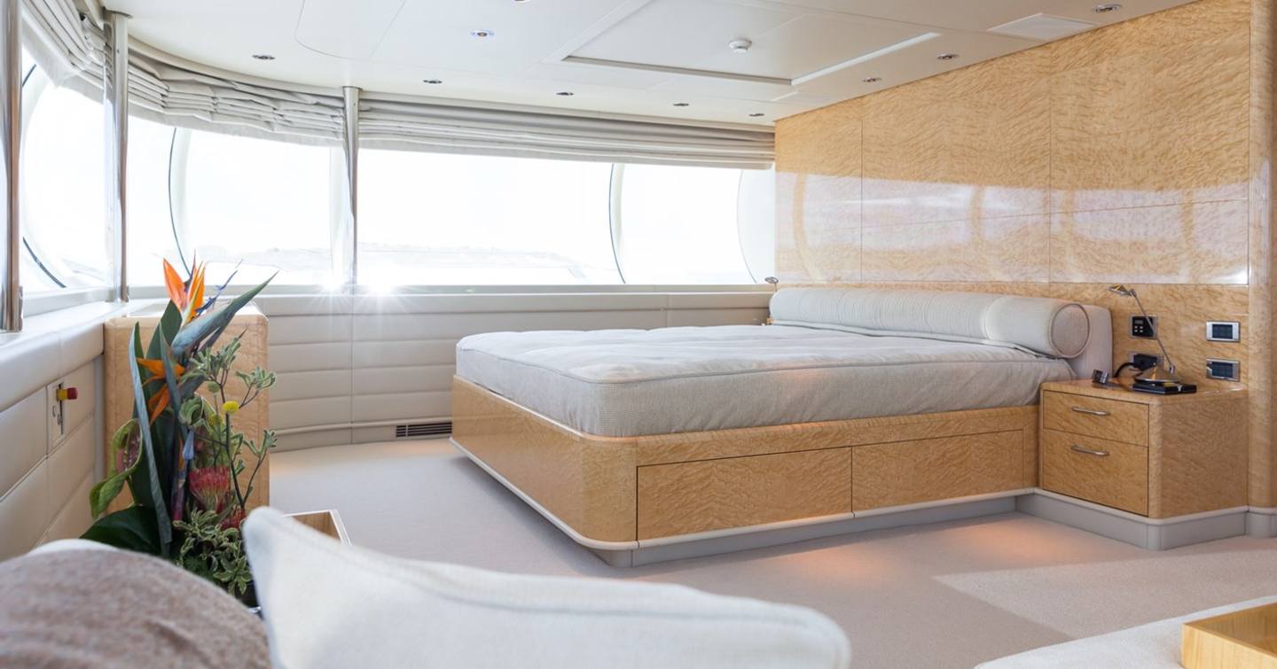 Blohm+Voss Superyacht Zeus cabin 