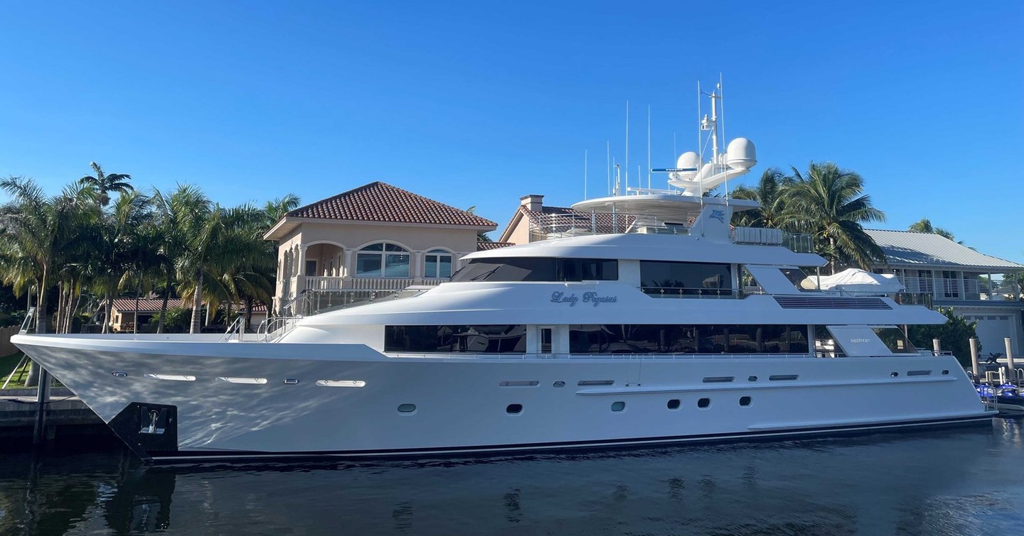 Westport superyacht Lady Pegasus