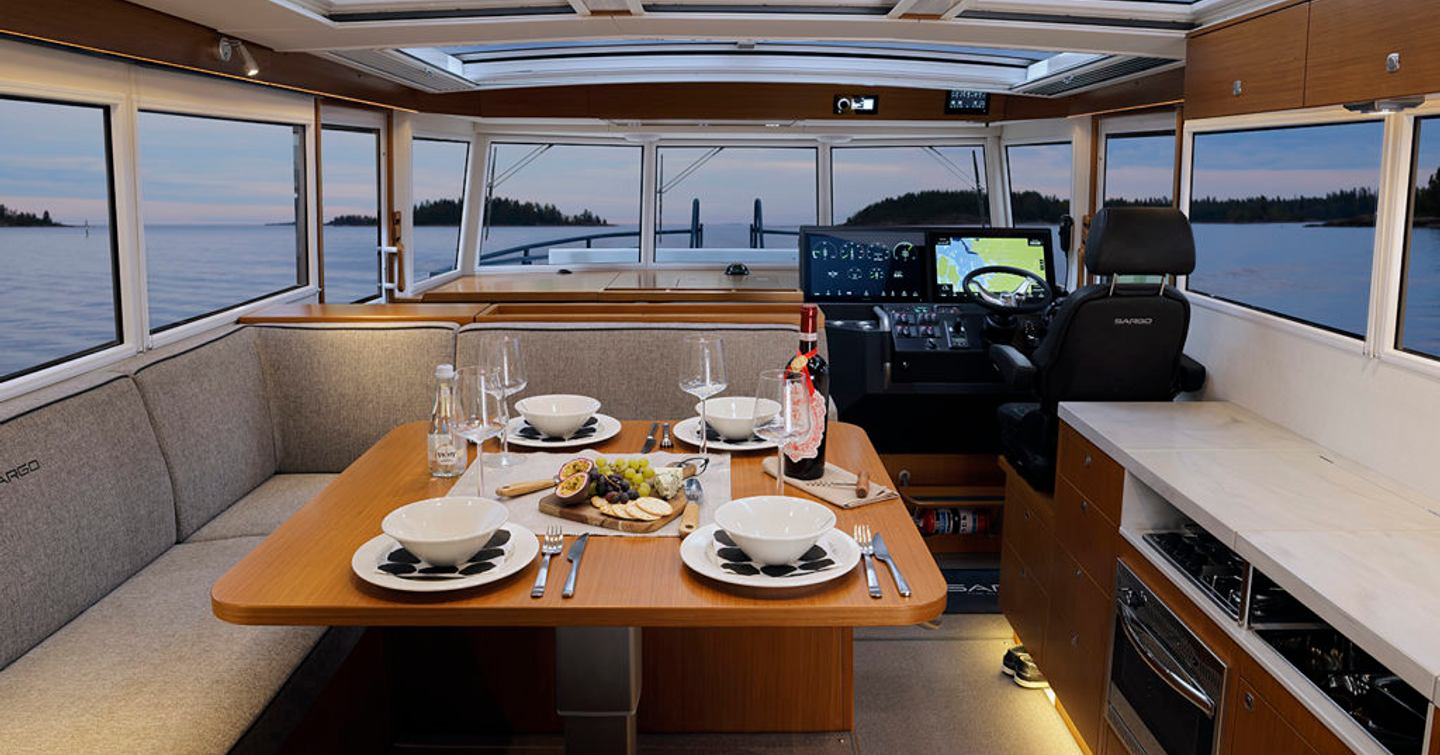 Sargo 45 interior shot