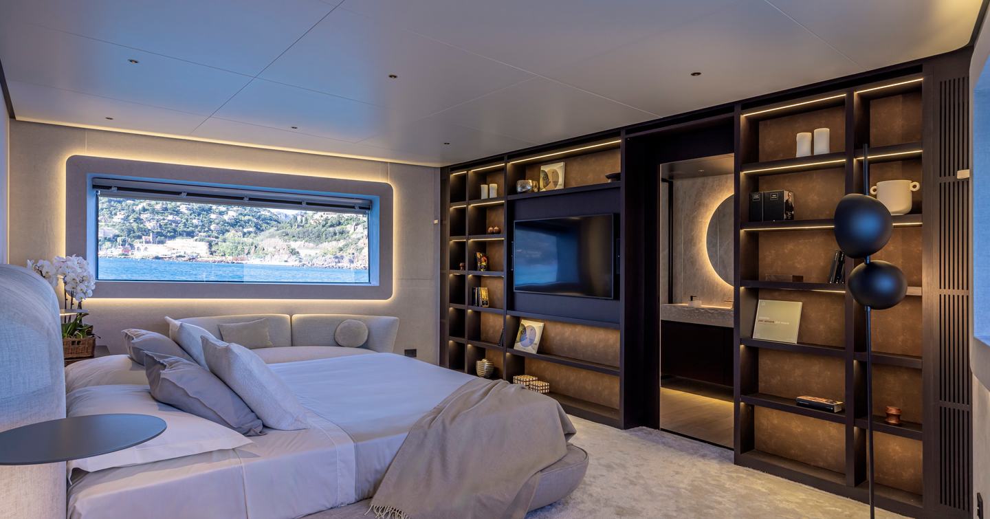 Arcadia A96new Superyacht master cabin 