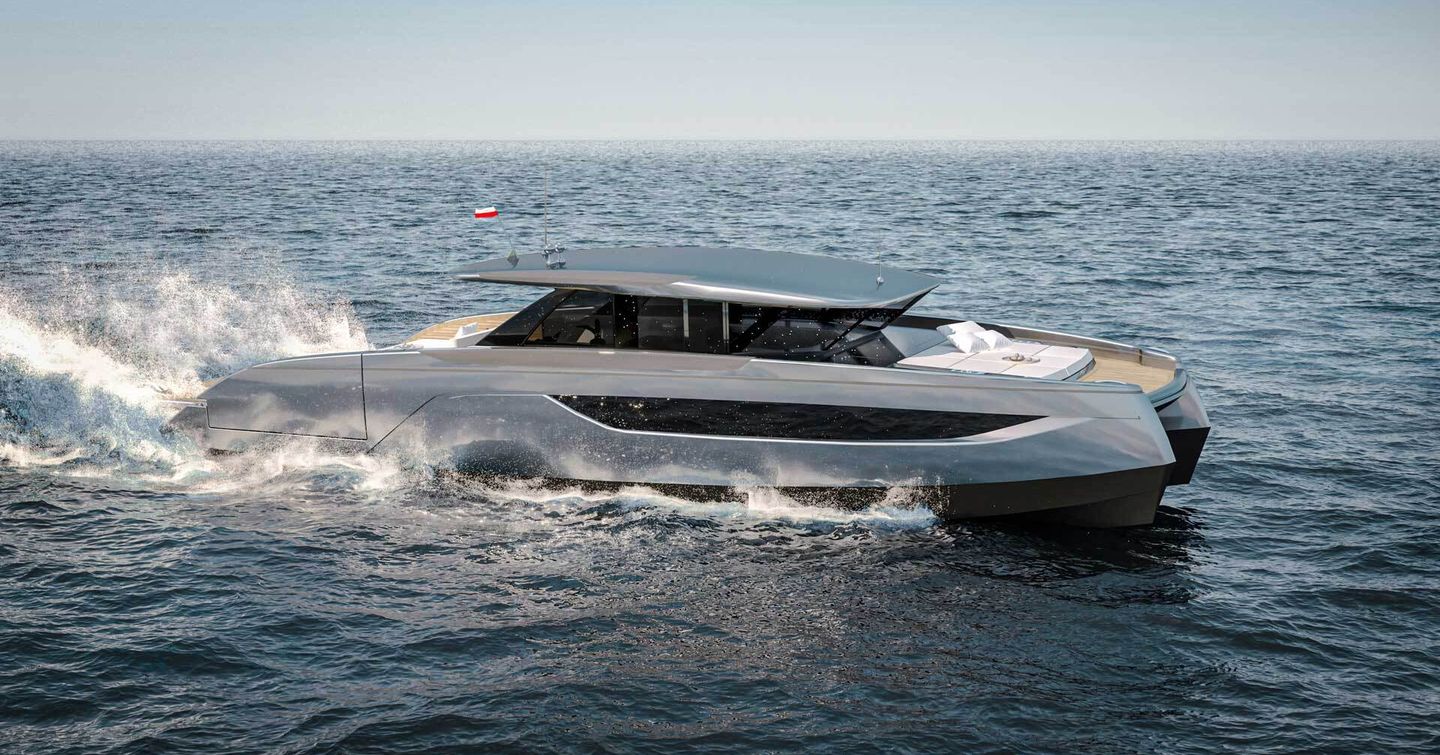 Sunreef 55 Ultima on water