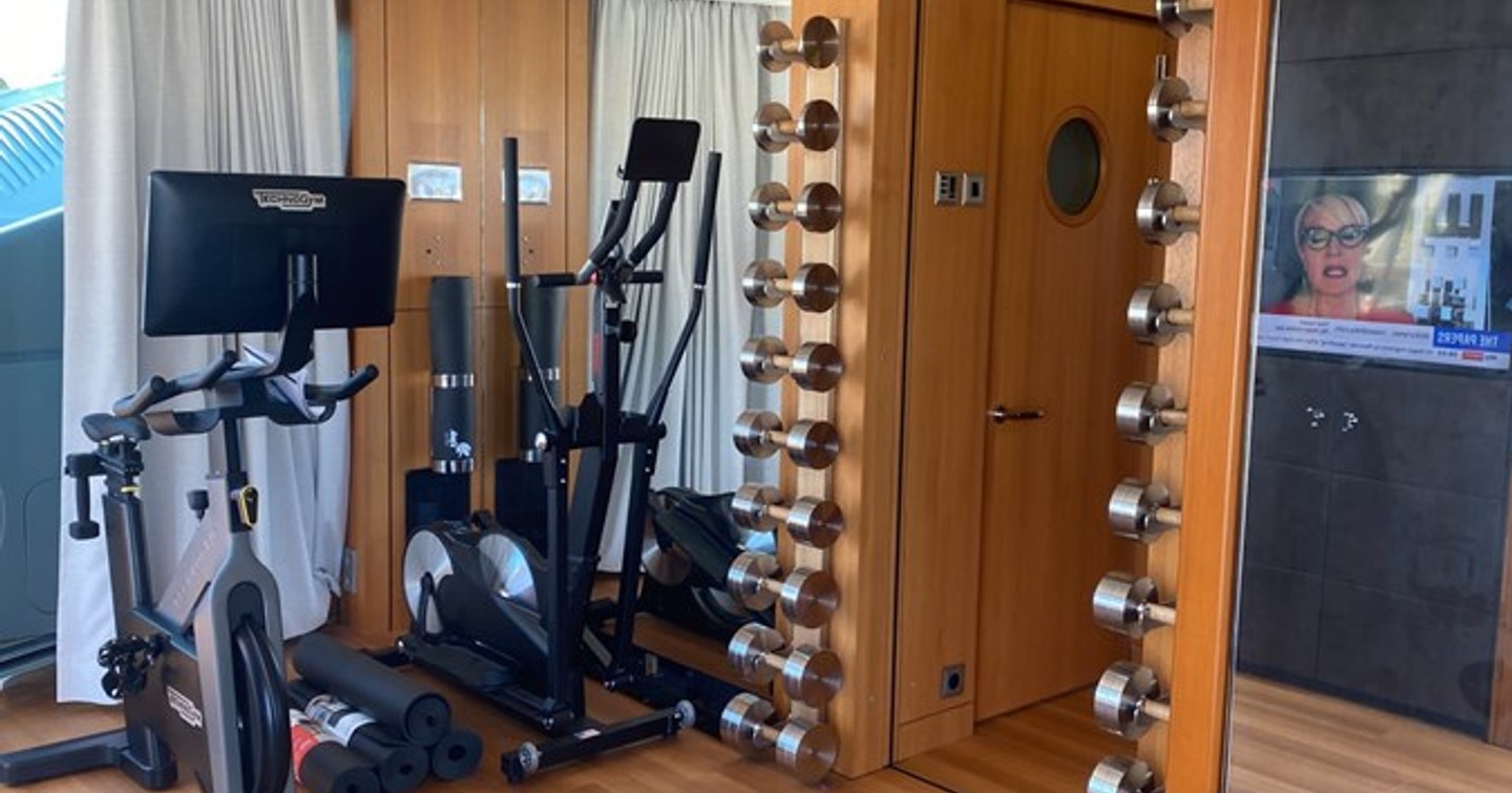 Superyacht After You's gym