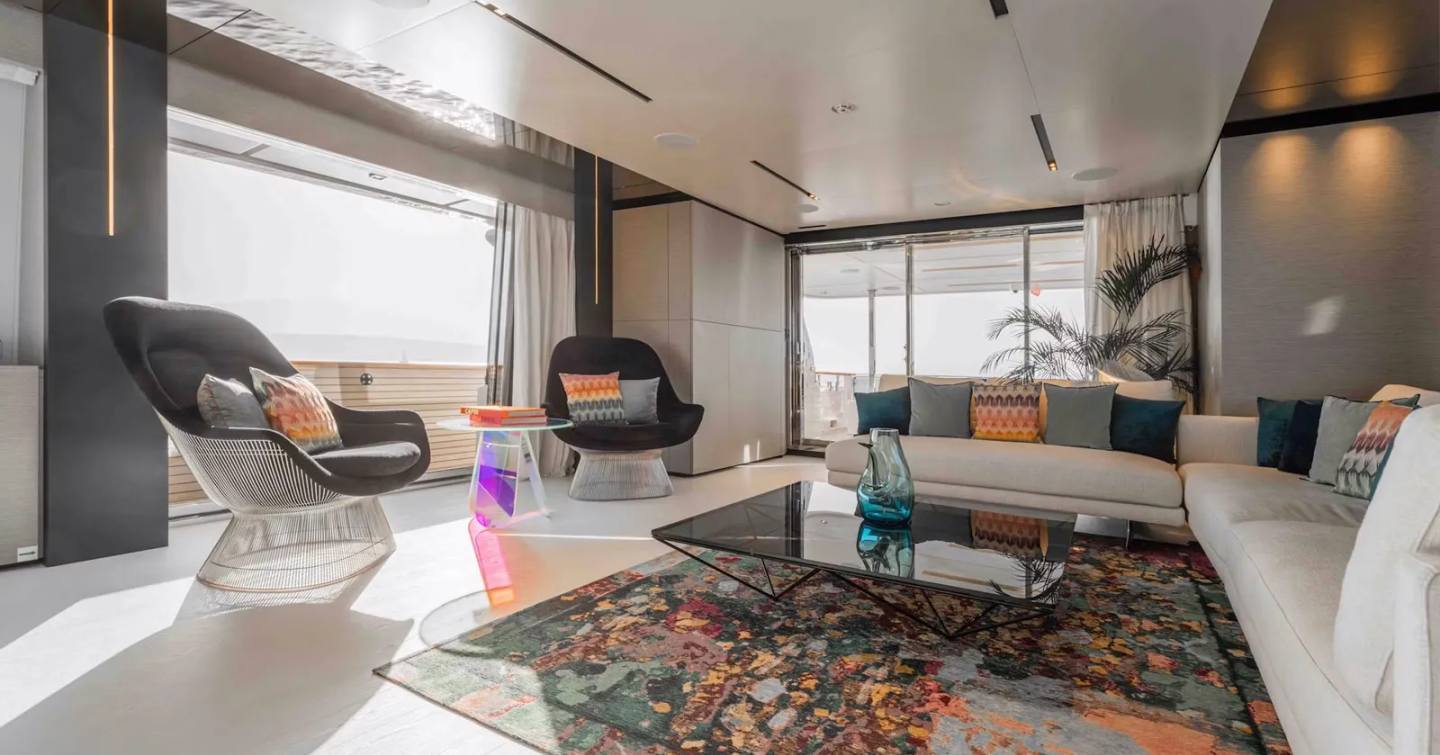 Superyacht Renewal 3 main saloon