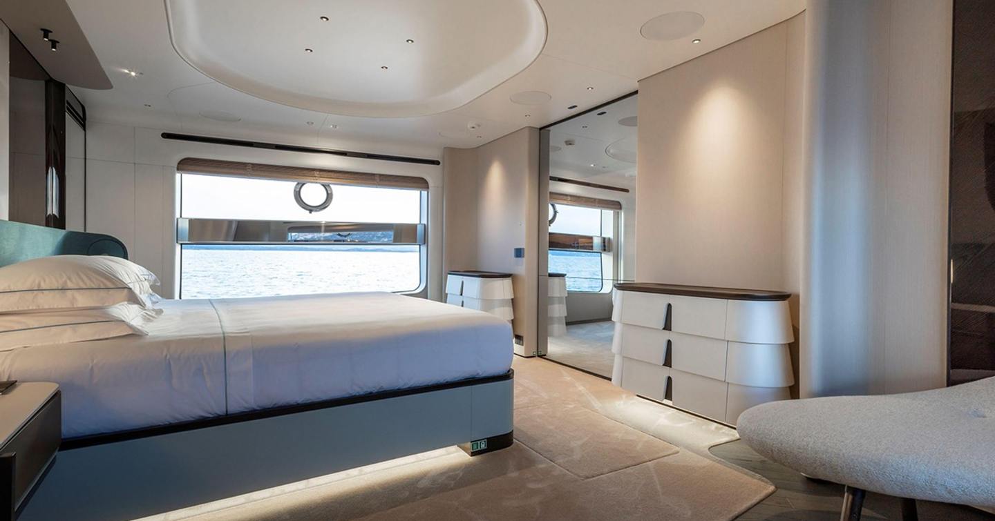 Superyacht Azimut Grande Trideck Tamanya cabin