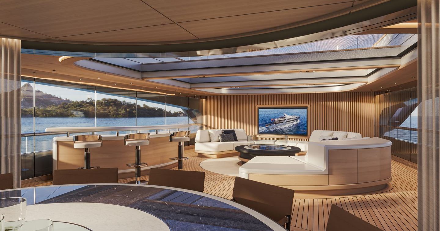  RMK Yachts superyacht Arcane Nova interior rendering 