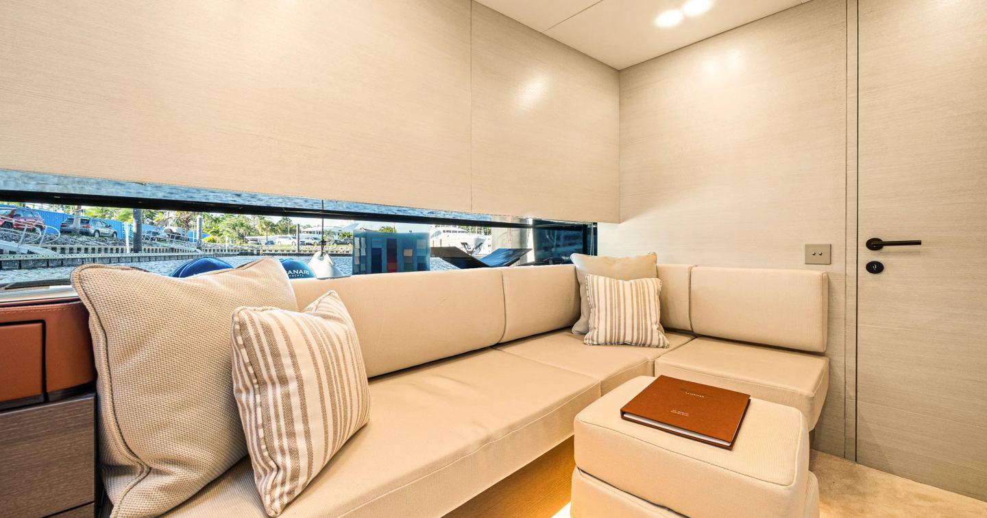 Manari 52 yacht saloon lounge 