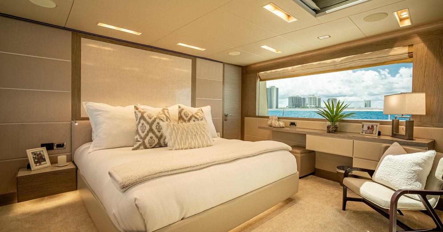 Superyacht Short Story master cabin