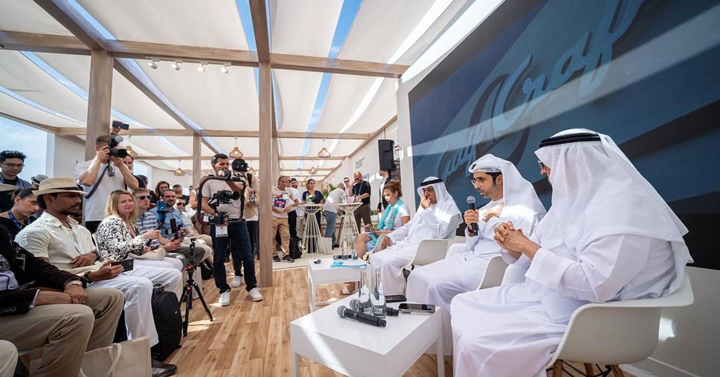 Gulf Craft Press Conference hosted by Chairman Mohammed Alshaali