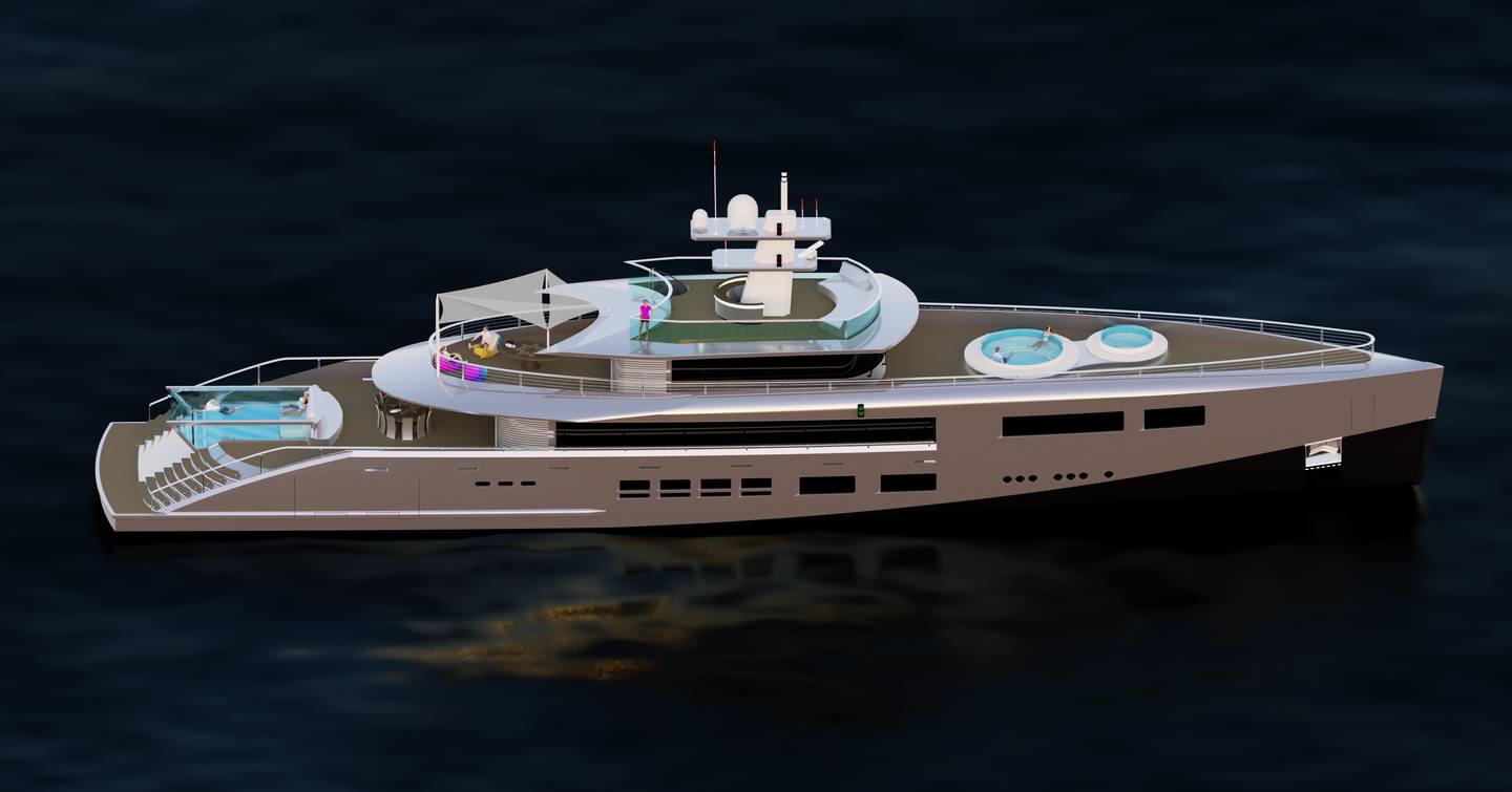 Nick Stark Design 53m concept