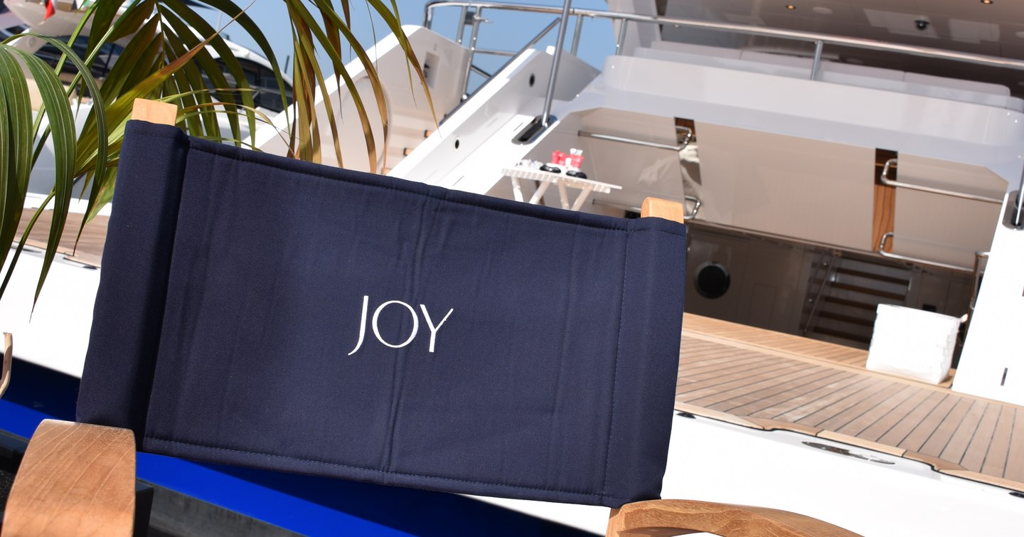 Yacht JOY directors chair