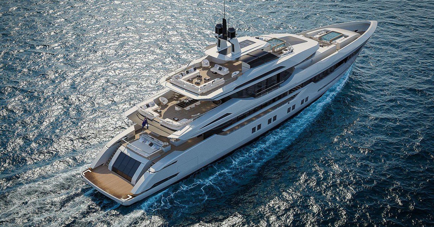 NACRE superyacht CGI