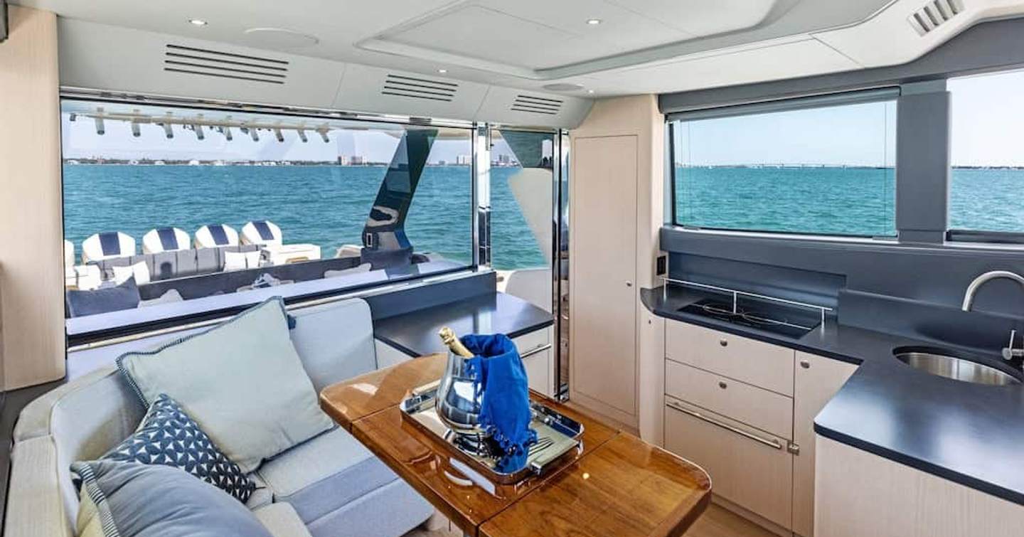 Scout-670-LXS-Review-main-lounge-galley