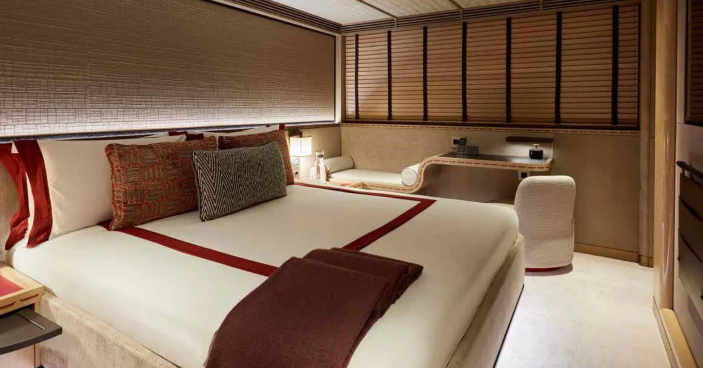 Superyacht Somnium cabin 