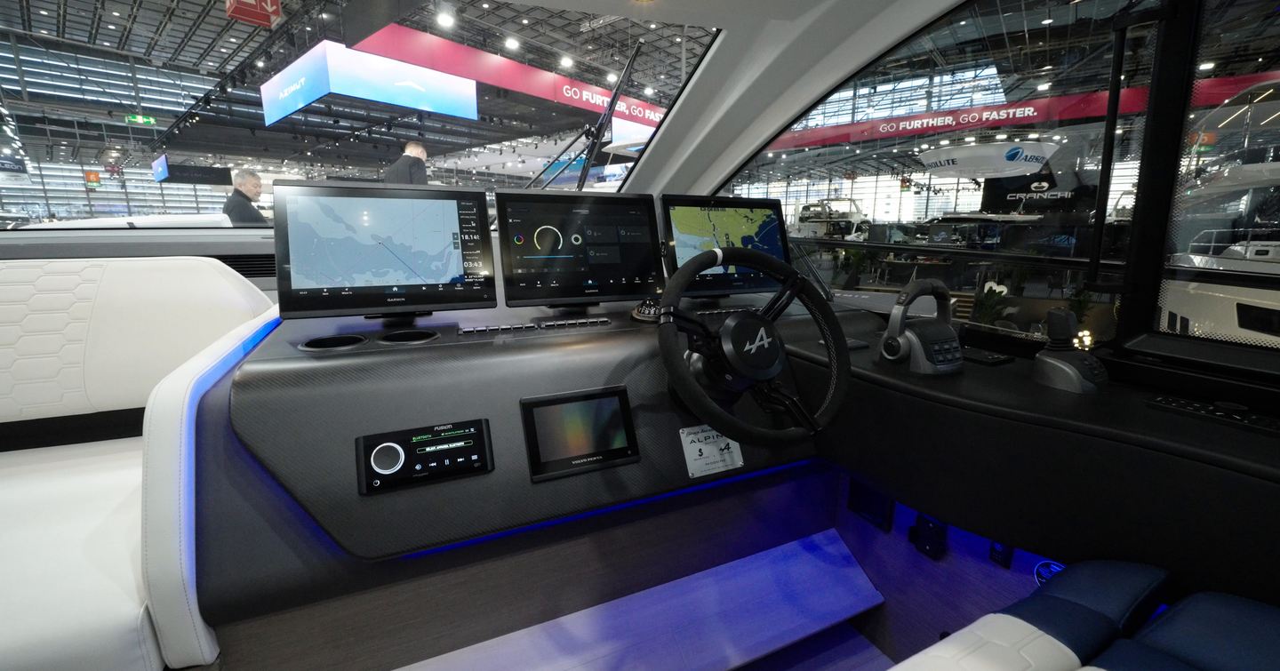 The Alpine pack adds some nice touches at the helm