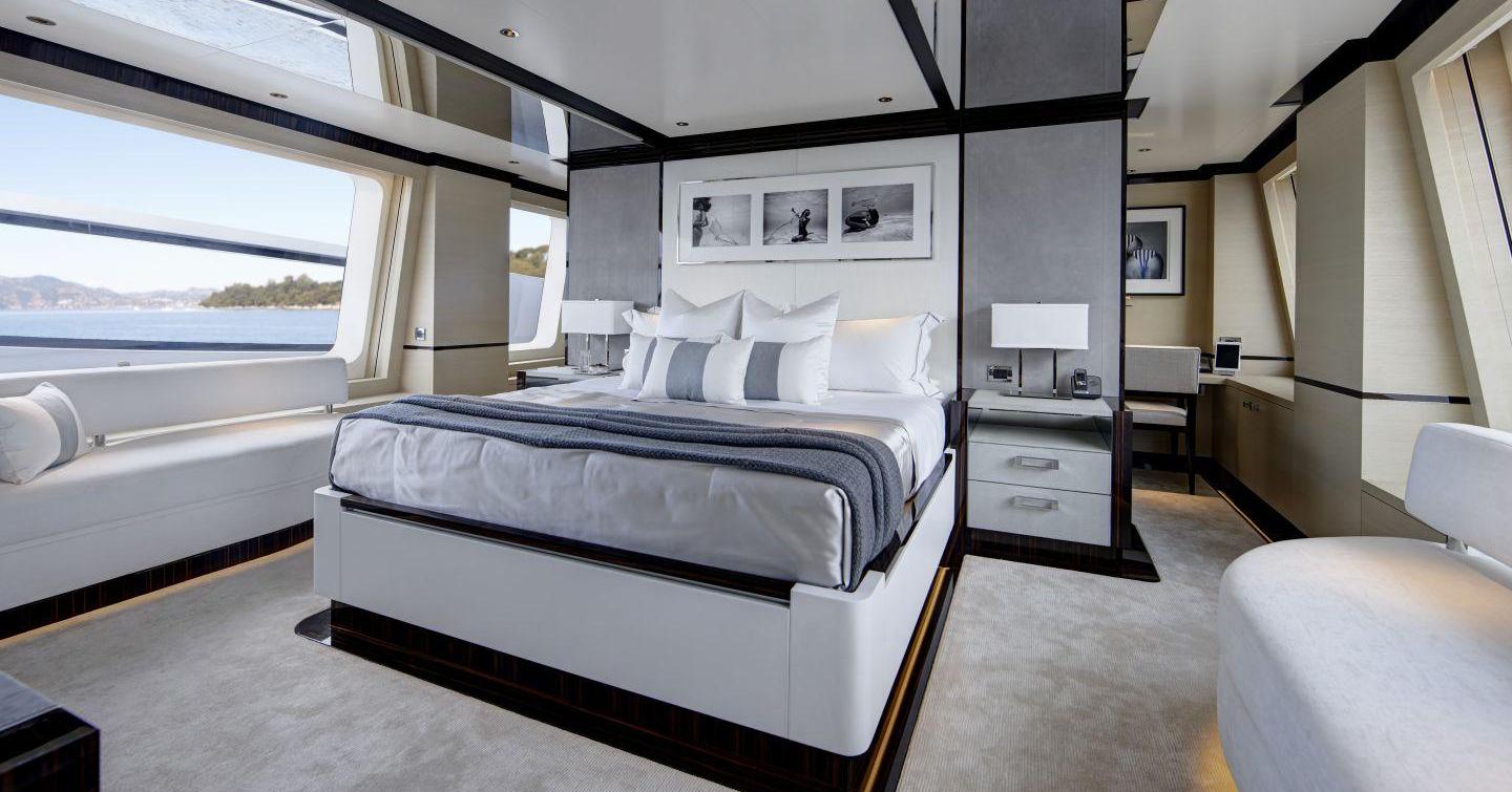 Excellence V master suite with large windows