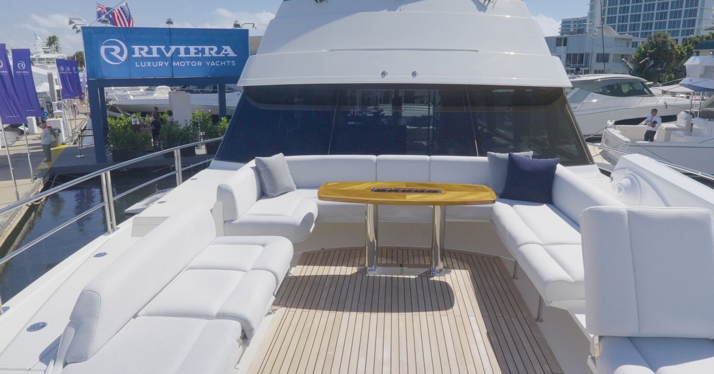Riviera-78-Motor-Yacht-Enclosed-Bridge-Deck-Review-foredeck