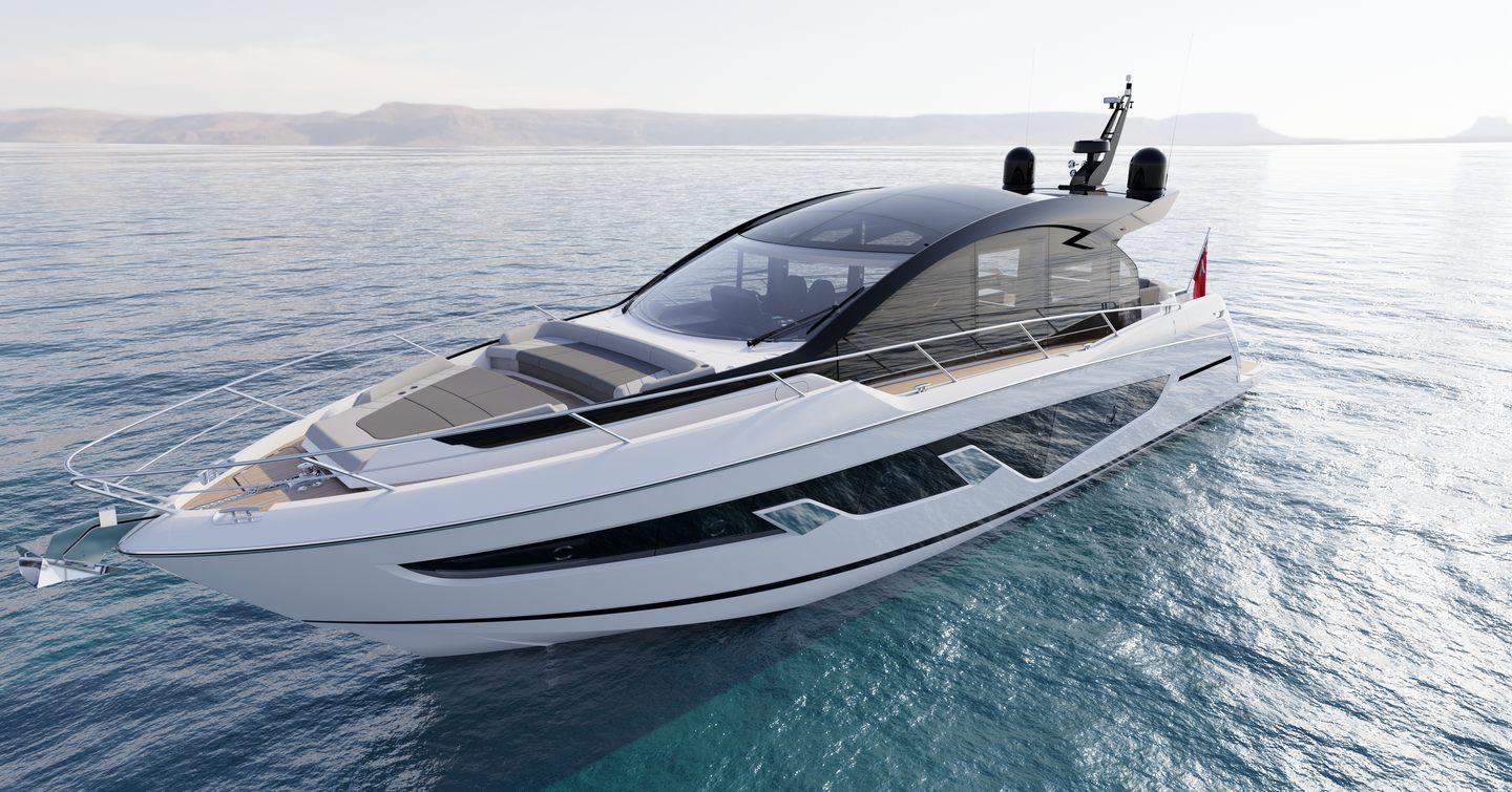 Rendering of Predator 65 on water