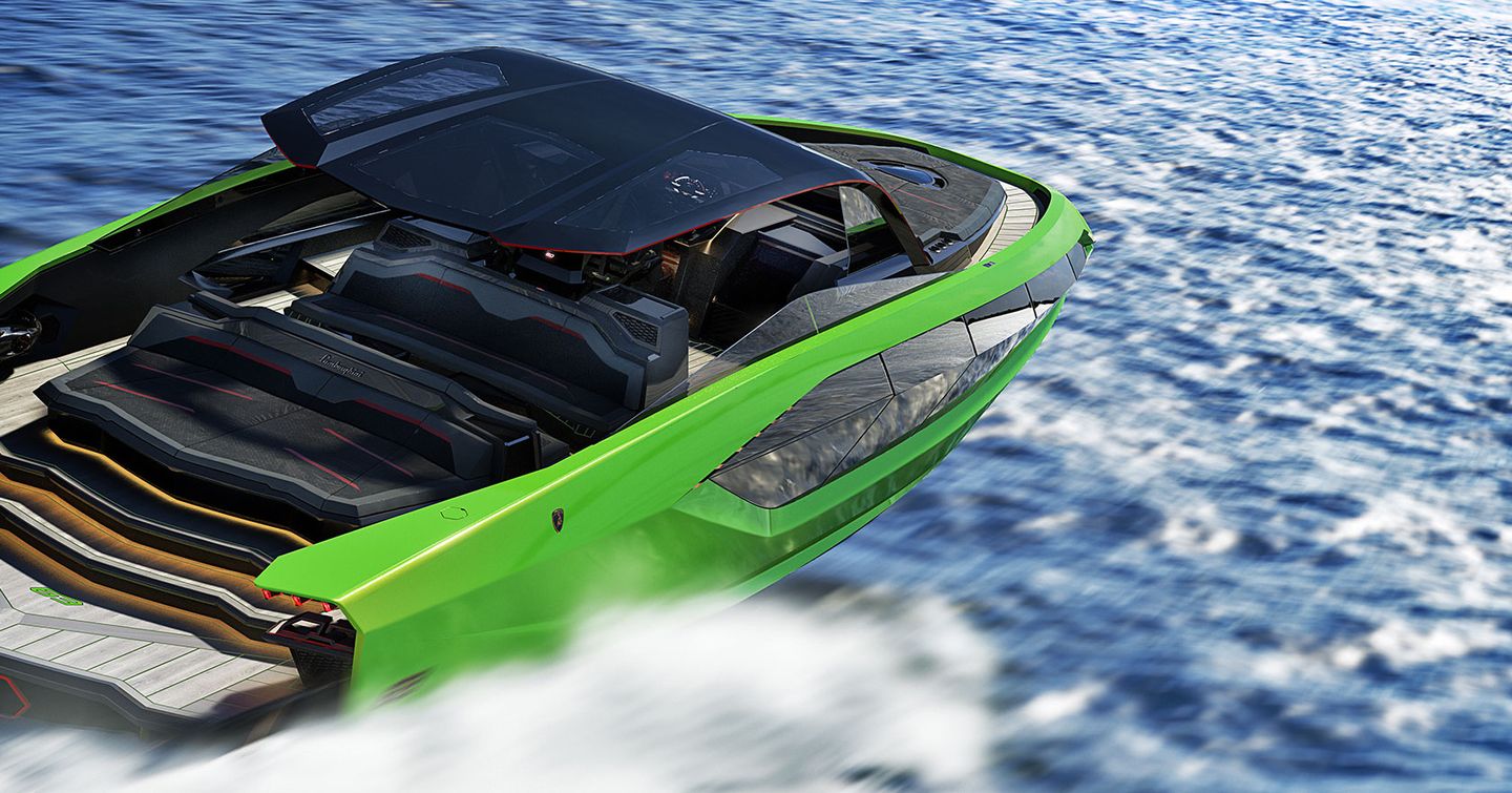 Lamborghini 63 under way 