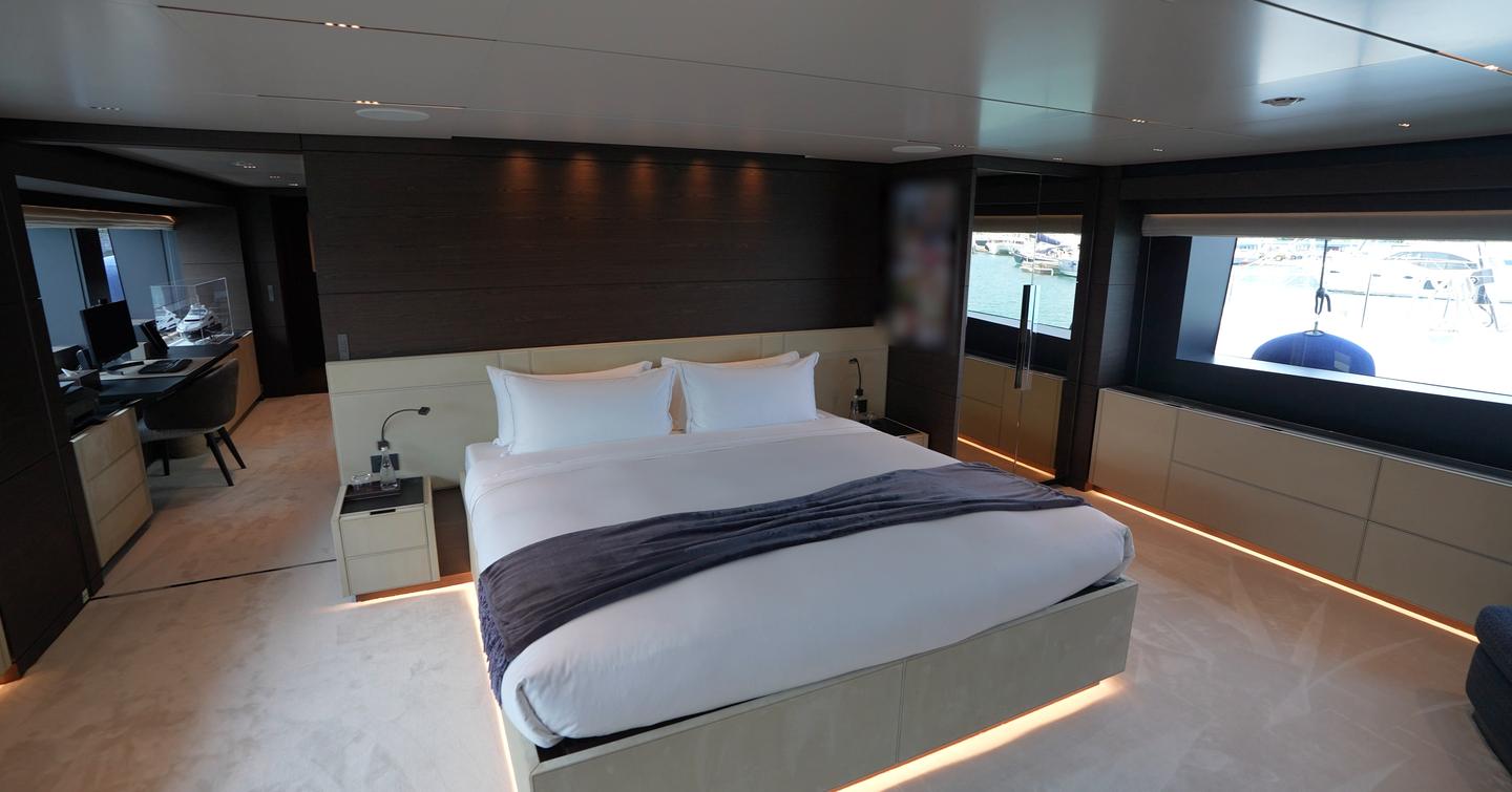 Custom-Line-Navetta-42-Review-owner-cabin