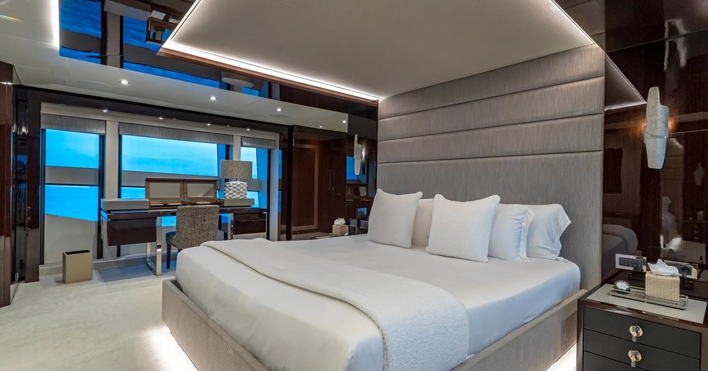 Superyacht TC's  bedroom